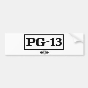 De Voiture Autocollant PG-13