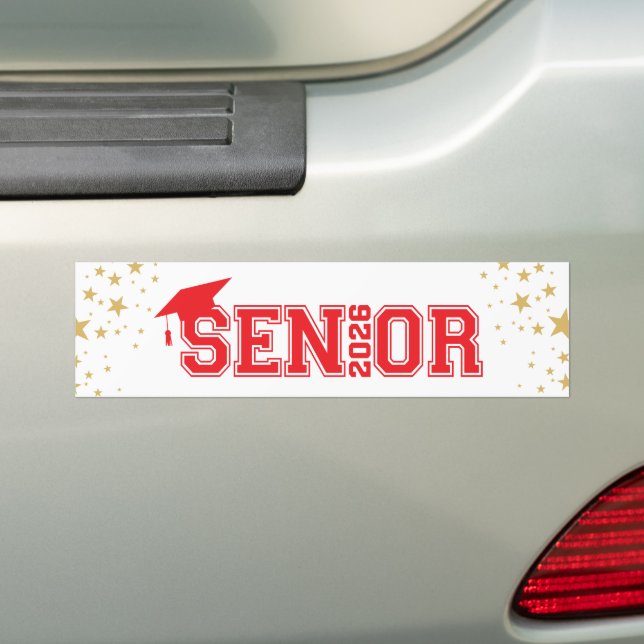 De Voiture Autocollant pour diplômé senior (En voiture)