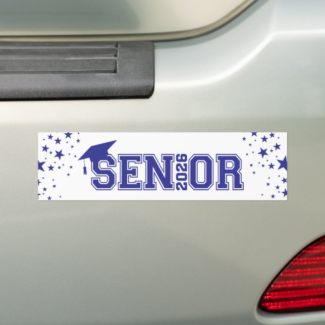 De Voiture Autocollant pour diplômé senior (En voiture)