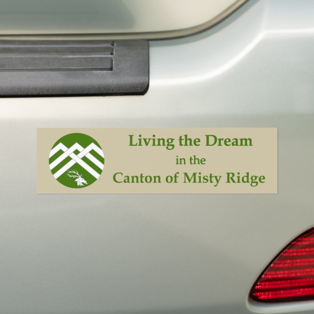 De Voiture Autocollant SCA Misty Ridge (En voiture)