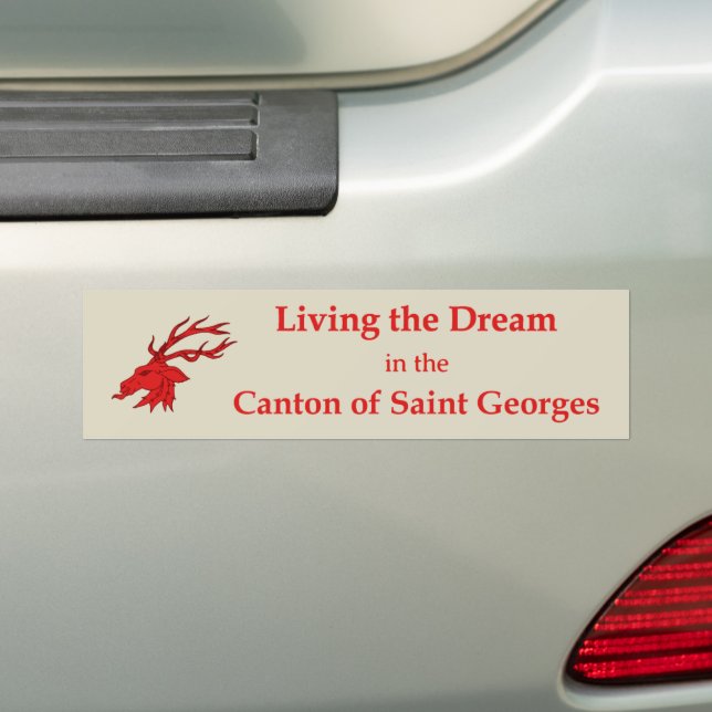 De Voiture Autocollant SCA Saint Georges (En voiture)