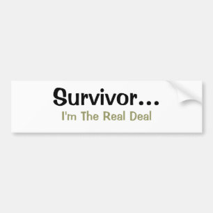 De Voiture Autocollant Survivor Je Suis Le Vrai Numéro Un