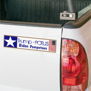 De Voiture Autocollant Trump Biden Pompetous