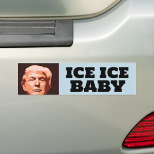 De Voiture Autocollant TRUMP ICE ICE BABY