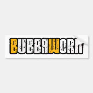 De Voiture Autocollant usé Bubba