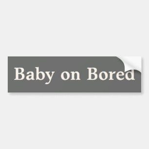 De Voiture Bébé sur un autocollant amoureux
