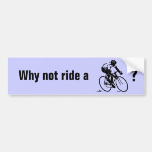 De Voiture BICYCLE ? autocollant pare-chocs
