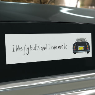 De Voiture Funny Black J'Aime Figaro Autocollant pare-chocs v
