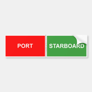 De Voiture Port et autocollant droit