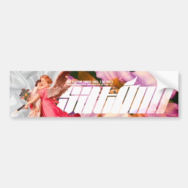 De Voiture satomi moto "Fête des mères" autocollant (Devant)