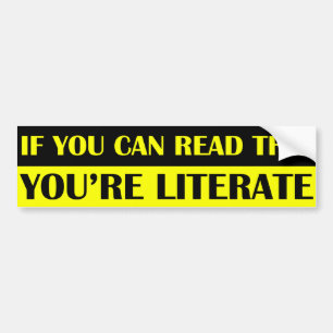 De Voiture Si vous pouvez lire ceci vous êtes autocollant