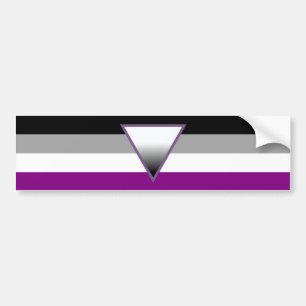 De Voiture T-Shirt Autocollant Fierté Asexuelle