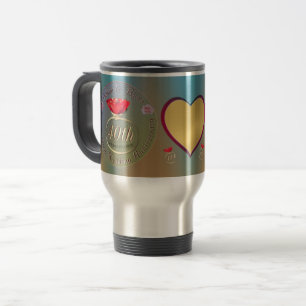 De Voyage 40e, 15e anniversaire du Mariage Ruby Photo Mug