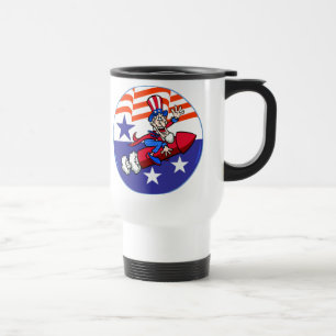 De Voyage 4 juillet oncle Sam Mug