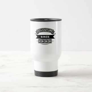 De Voyage Adventure Since [Year] Custom Thermal Travel Mug