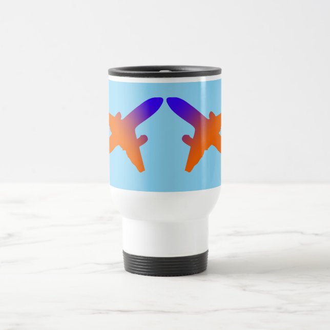 De Voyage Aircrafts Take Off Travel Mug (Centre)