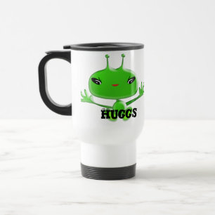 De Voyage Aliens serrant la Mug