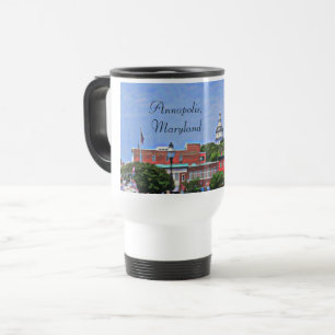 De Voyage Annapolis, Maryland Travel Mug