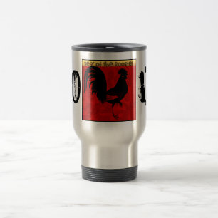 De Voyage Année personnalisée du coq 2017 Travel Mug 1