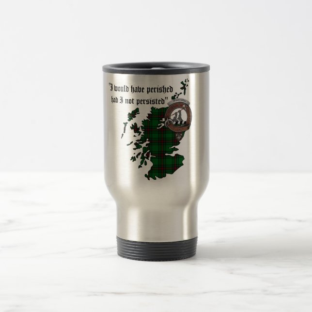 De Voyage Anstruther Clan Badge Travel Mug (Centre)