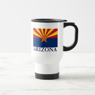 De Voyage Arizona State Flag Travel Mug
