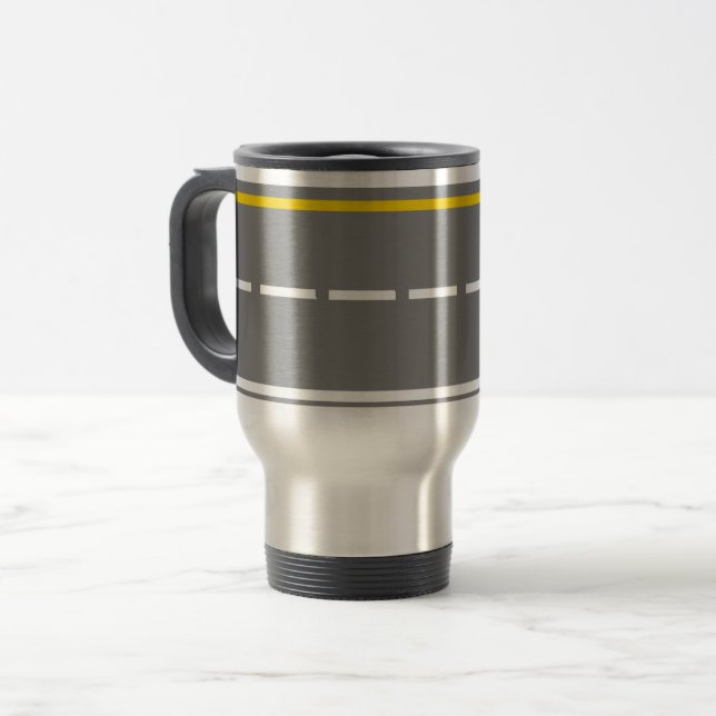 De Voyage Autoroute Mug (Devant gauche)