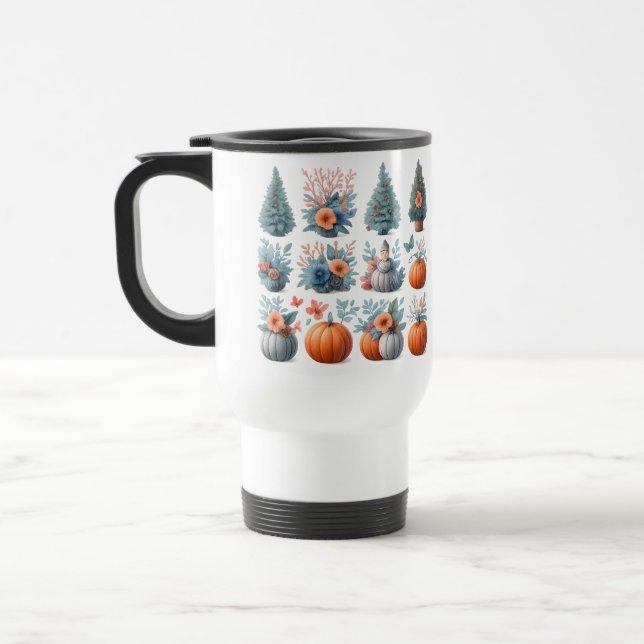De Voyage Autumn and Winter Seasonal Travel Mug (Gauche)
