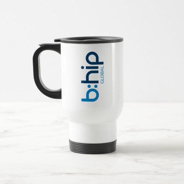 De Voyage b:hip travel mug - white (Gauche)