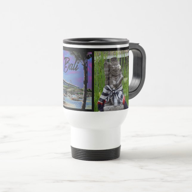 De Voyage Bali Indonésie Café Mug (Devant droit)