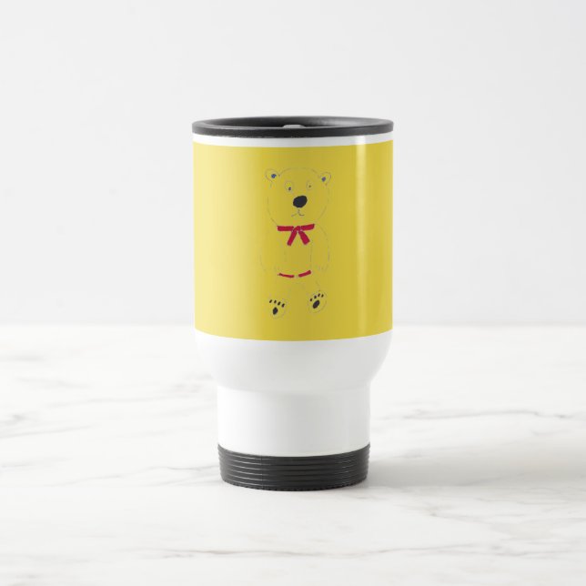 De Voyage Barry Bear Travel Mug (Centre)