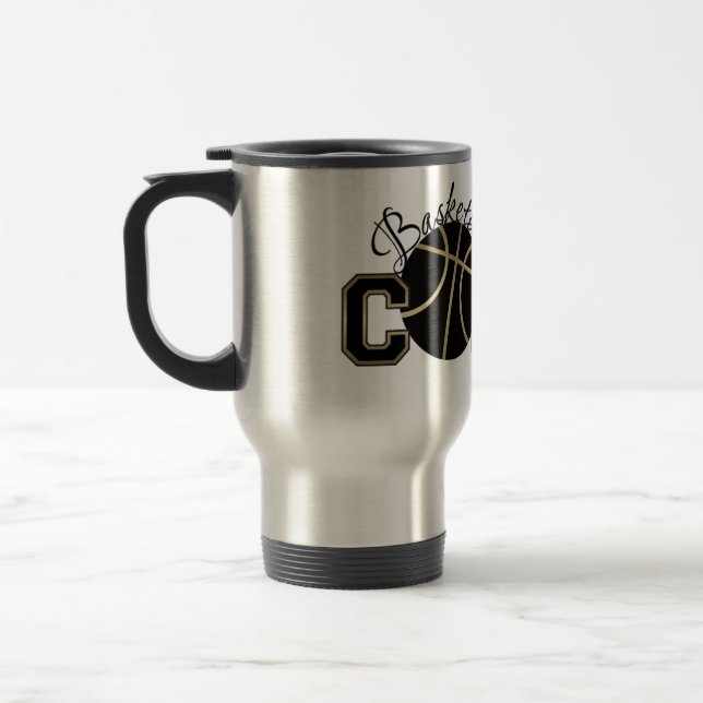 De Voyage Basketball Coach Mug par SRF (Gauche)