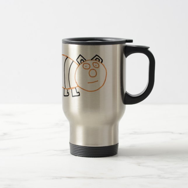 De Voyage Bee Bear Travel Mug (Droit)