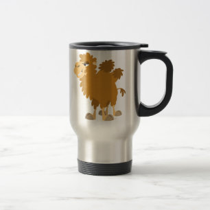 De Voyage Belle caricature Camel à deux branches Mug