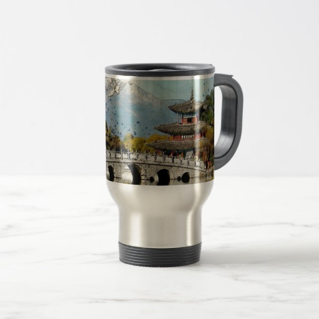 De Voyage Belle Mug du Japon (Devant droit)