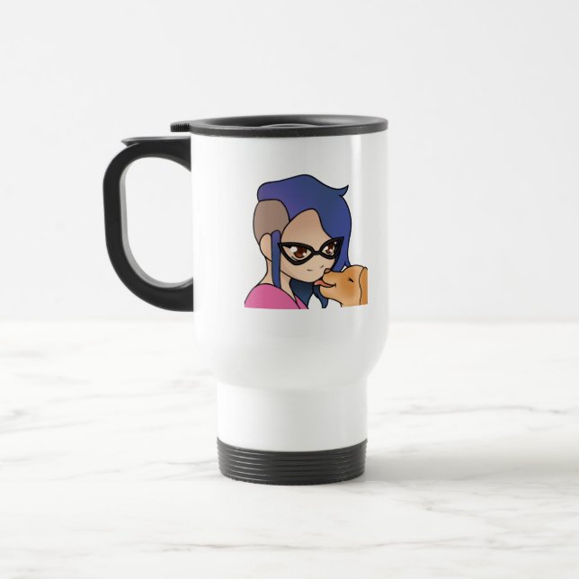 De Voyage BEtty et Buster mug (Gauche)
