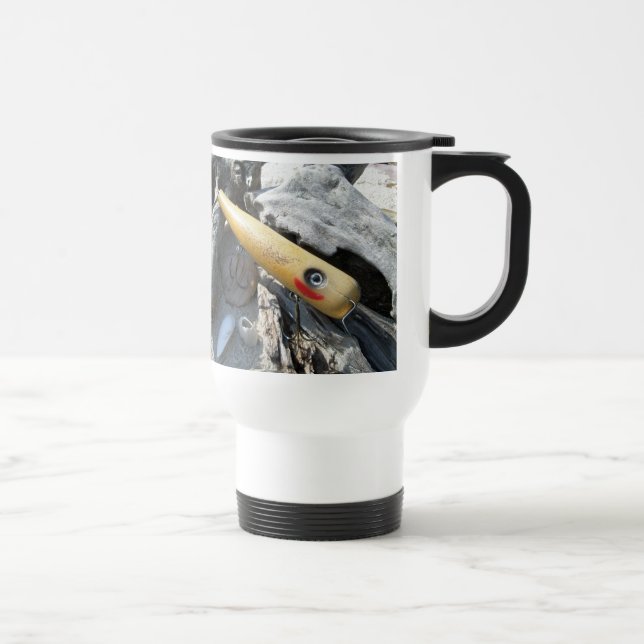 De Voyage Big Snook Vintage Lure Travel Mug (Droite)
