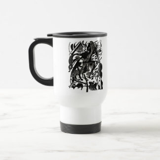 De Voyage Birth of the Wolves Retro Art Travel Mug