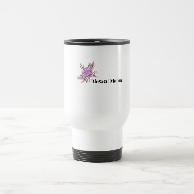 De Voyage Blessed Mama Floral Coffee Mug (Centre)