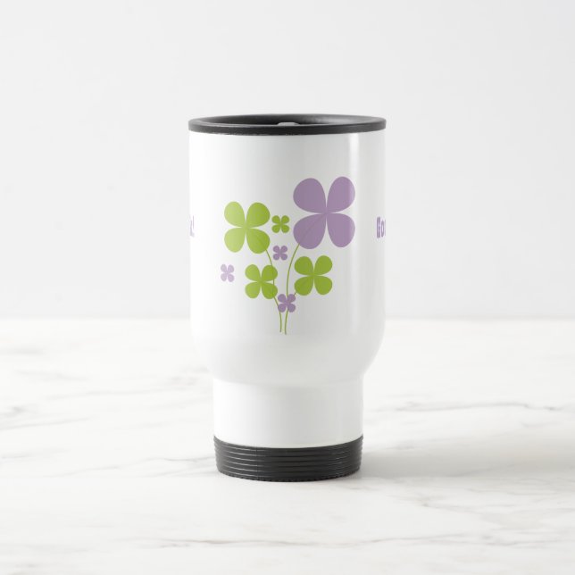De Voyage Bonne Chance ! Mug (Centre)