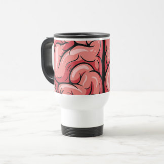De Voyage Brain Pattern Travel/Commuter Mug