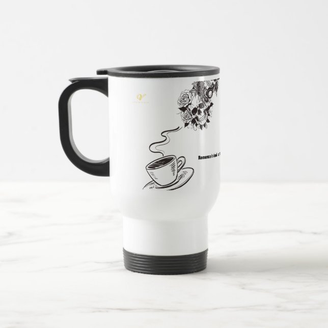 De Voyage café Mug (Gauche)