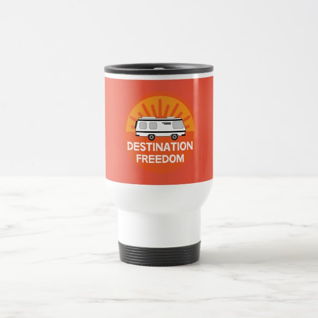 De Voyage Camping Motorhome | Camping | RV Mug (Centre)
