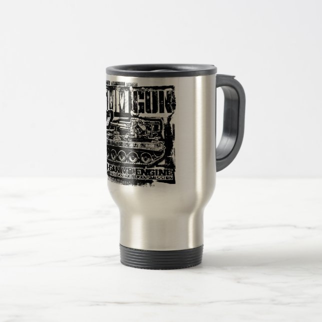 De Voyage Canon 75mm T22 Travel Mug (Devant droit)