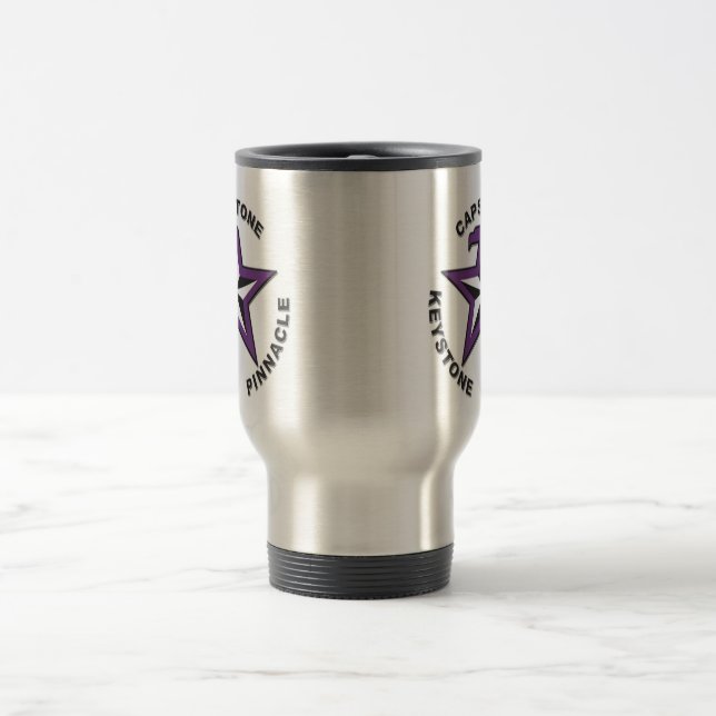 De Voyage Capstone Stainless Travel Mug (Centre)