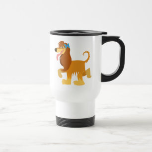 De Voyage Caricature mignonne prêt Afghan Hound Commuter Mug
