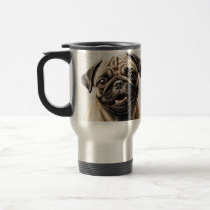 De Voyage Carlin amoureux des chiens mug chien maman mug