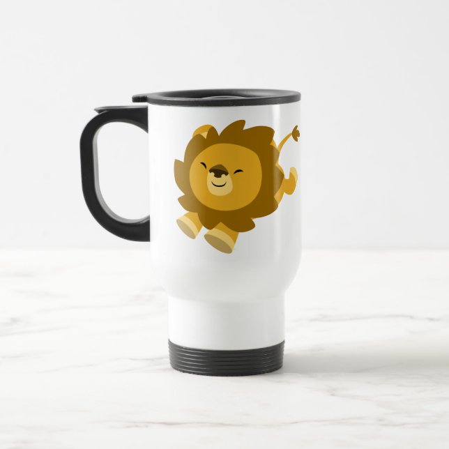 De Voyage Cartographie Ecstatic Lion Commuter Mug (Gauche)