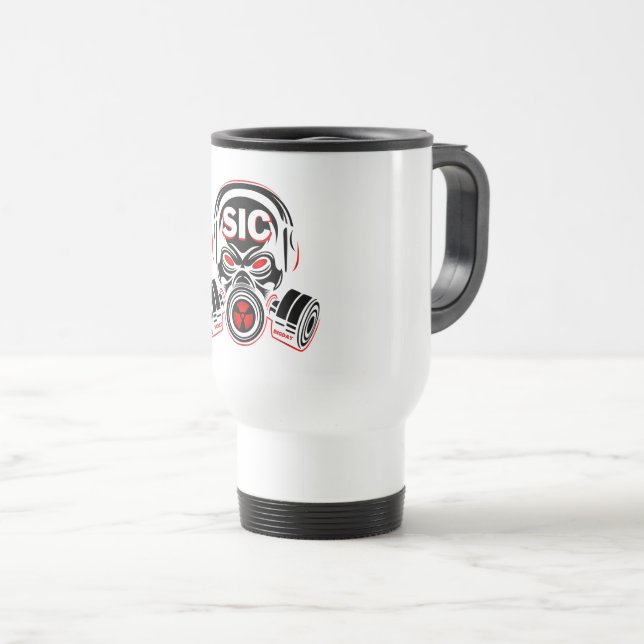 De Voyage ce SIC banlieue Mug (Devant droit)
