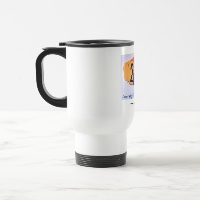 De Voyage Charity Mug (Gauche)