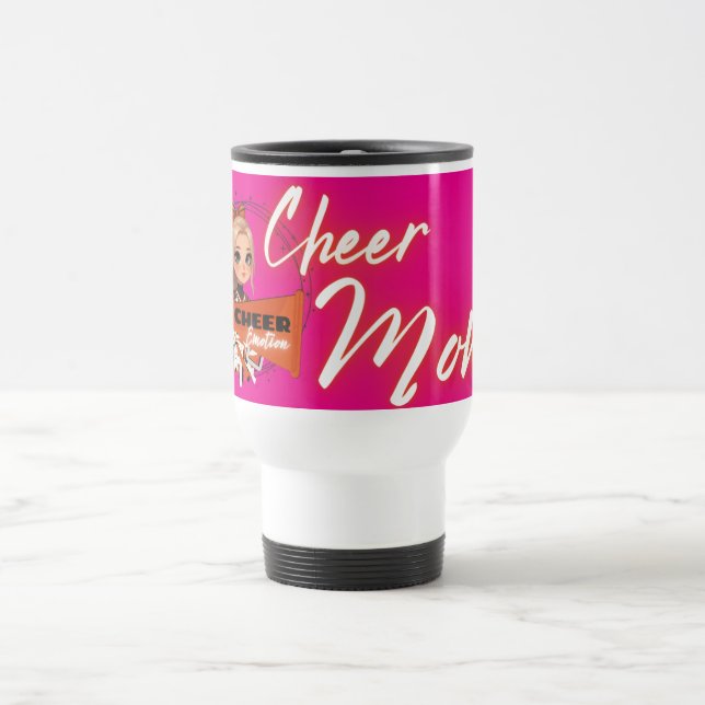 De Voyage Cheer Mom Travel Mug (Centre)